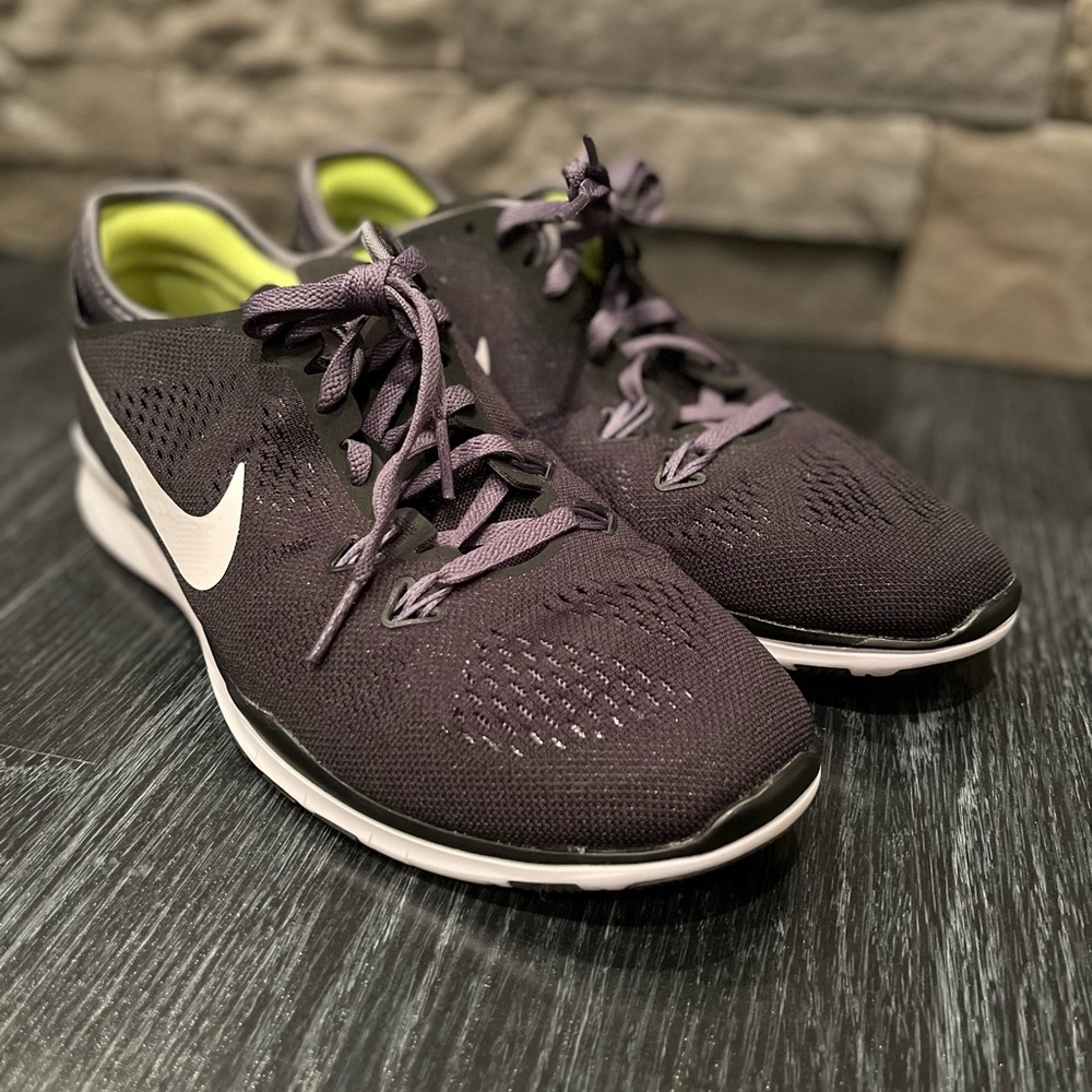 Nike Free 5.0 TR Fit 5 Shoes Sneakers new black volt 704674 004 Women’s Size 9.5